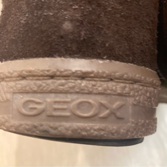 GEOX Sz 9 Suede Runner Sole Lace  Up Sneaker Comfort Desert Style Booties - Picture 8 of 10